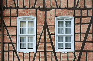 Windows of Bursa. Turkey, Asia