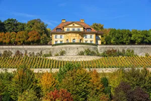 Images Dated 5th November 2018: Wine-growing estate Le domaine de Vaudijon, Colombier, Neuchatel, Switzerland