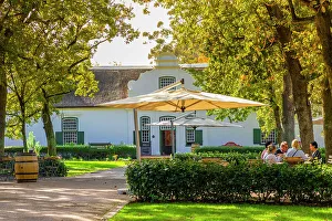 Gable Prints: Wine Tasting, Boschendal Vineyard, Franschhoek, Western Cape Province, South Africa
