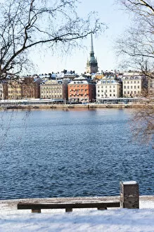 Images Dated 25th May 2022: Winter in Stockholm, Sweden, Scandinavia, Europe. Cityscape