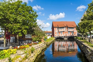 Images Dated 17th July 2017: Wismar, Baltic coast, Nordwestmecklenburg, Mecklenburg-Western Pomerania, Germany