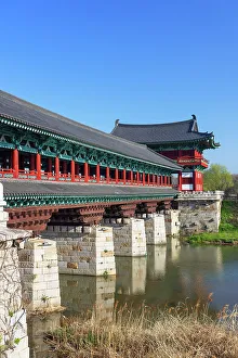 Columns Prints: Woljeonggyo Bridge, Gyeongju, South Korea