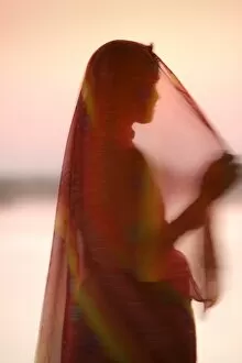 Sun Set Gallery: Woman in Traditional Dress