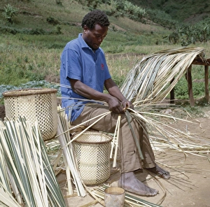Hand Made Prints: Most women in Southwest Uganda carry their farm produce