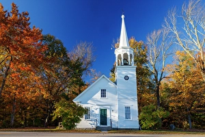 Wonalancet Union Chapel in Tamworth, New Hampshire, New England, USA