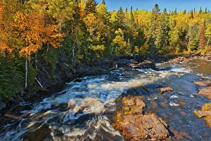 Taiga Prints: Wood Falls on the Manigotogan River