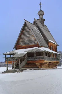 Wooden Church of St. Nicholas (1766), Suzdal, Vladimir region, Russia