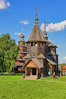 Roof Prints: Wooden Resurrection church, 18th century