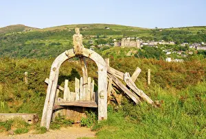Grade I Prints: Wooden storytelling chair from 'Meirion's Story'