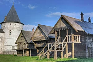 Images Dated 14th December 2010: Wooden traditional house, Rostov, Yaroslavl region, Russia