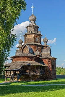 18th Century Prints: Wooden Transfiguration church, 1756