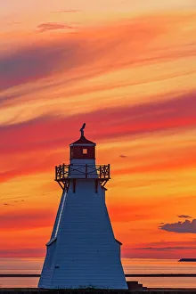 Images Dated 28th March 2023: Woods Island Range Light Woods Island, Prince Edward Island, Canada