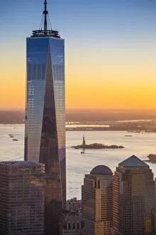 Images Dated 16th November 2015: One World Trade Center, Lower Manhattan, New York City, New York, USA
