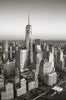 Images Dated 16th November 2015: One World Trade Center & Lower Manhattan, New York City, New York, USA