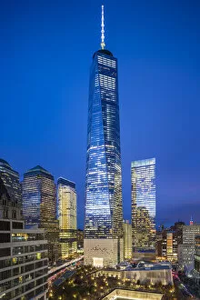 Images Dated 23rd November 2015: One World Trade Center, Lower Manhattan, New York City, New York, USA