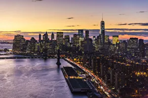 One World Trade Center, Manhattan and Brooklyn Bridges, Manhattan, New York City