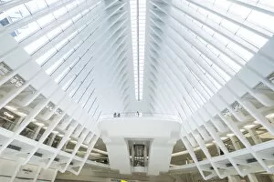 Images Dated 18th May 2022: World Trade Center station (PATH) AKA The Oculus, Manhattan, New York City, USA