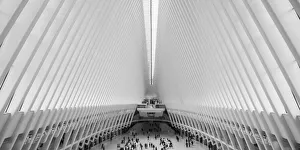 World Trade Center station (PATH) AKA The Oculus, Manhattan, New York City, USA
