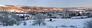 Wotton Under Edge in snow, Gloucestershire, UK