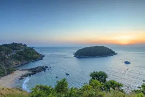 Phuket Province Prints: Yanui Beach at sunset, Phuket, Thailand