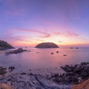 Yanui Beach at sunset, Phuket, Thailand