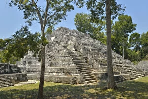 Guatemala Gallery: Yaxha Archeologial site, Peten, Mundo Maya, Guatemala, Central America