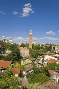 Antalya Prints: Yivli Minare (Grooved Minaret) and Tekeli Memet Pasa Mosque