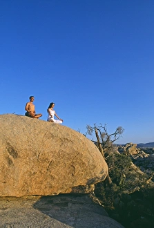 Exercise Prints: Yoga in the Joshua Tree National Park