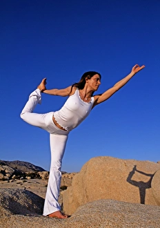 Yoga in the Joshua Tree National Park