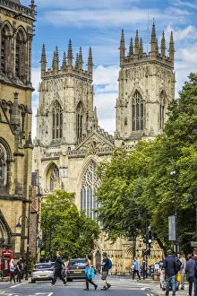 Images Dated 19th August 2020: York Minster (Cathedral), York, Yorkshire, England, UK