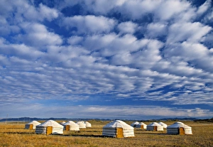 Yurts (Mongolian dwellings)