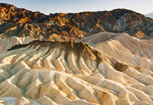 Zabriskie Point, Death Valley National Park, Inyo County, California, North America, USA