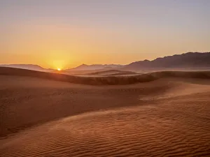 Zagora Prints: Zagora Desert at sunrise, Draa-Tafilalet Region, Morocco