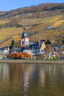 Images Dated 27th November 2018: Zell, Mosel valley, Rhineland-Palatinate, Germany
